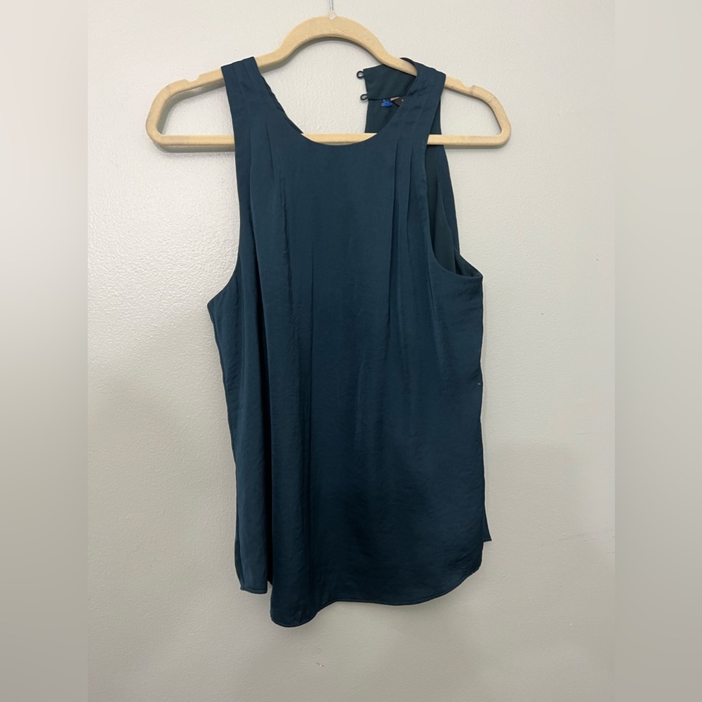 S Banana Republic dark teal blouse